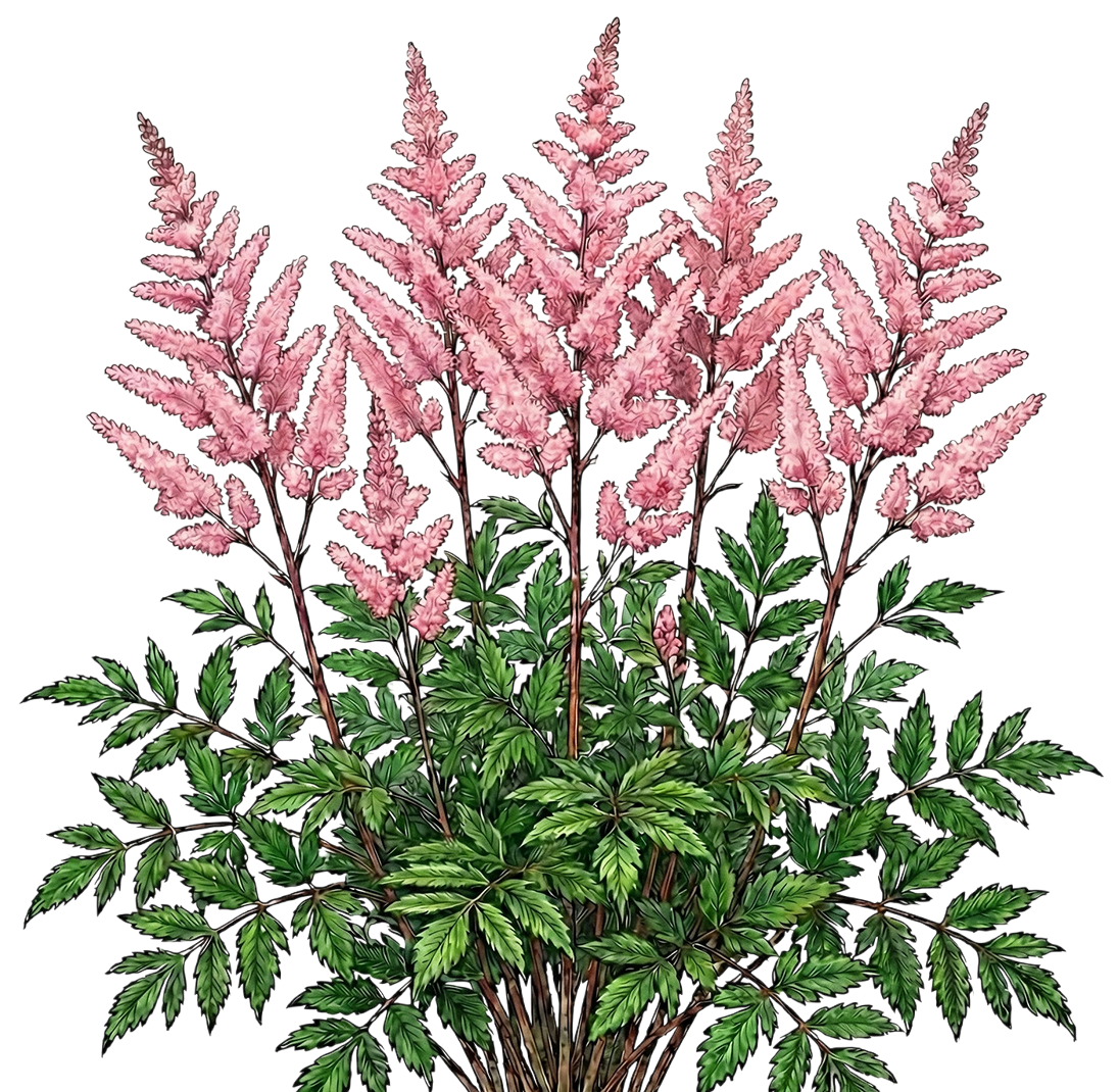 Астильба курчавая 